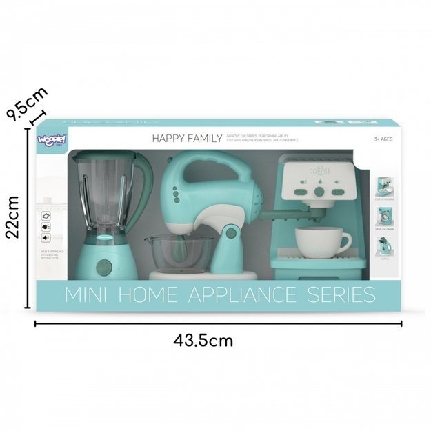 Interaktyvių buitinių prietaisų rinkinys vaikams 3in1,  WOOPIE   10