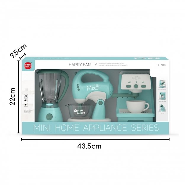 Interaktyvių buitinių prietaisų rinkinys vaikams 3in1,  WOOPIE   4