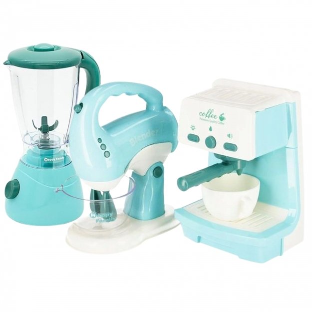 Interaktyvių buitinių prietaisų rinkinys vaikams 3in1,  WOOPIE   1