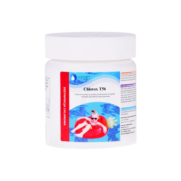 Chlorox T56 granulės baseinams 0,5 kg