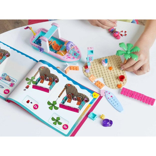 Kūrybinis konstruktoriaus rinkinys 121 el, Barbie