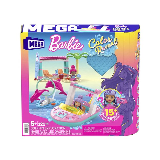 Kūrybinis konstruktoriaus rinkinys 121 el, Barbie