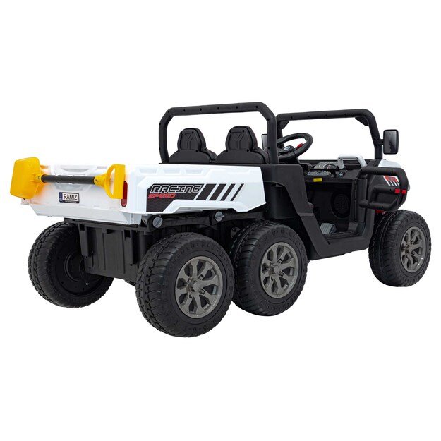 Dvivietis elektromobilis Farmer Truck Speed 900, baltas