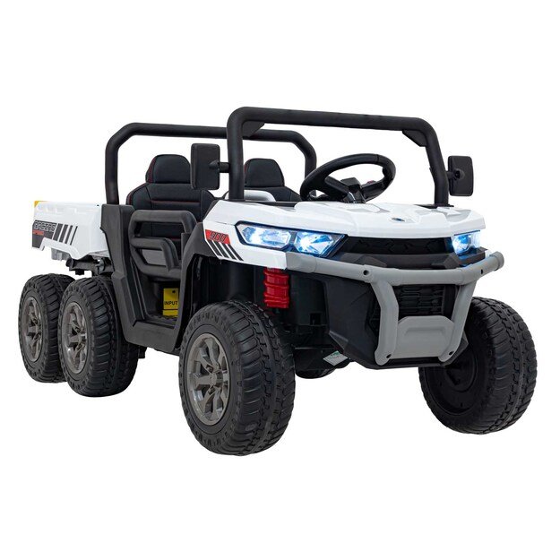 Dvivietis elektromobilis Farmer Truck Speed 900, baltas