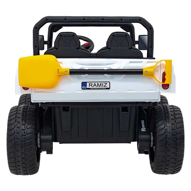 Dvivietis elektromobilis Farmer Truck Speed 900, baltas