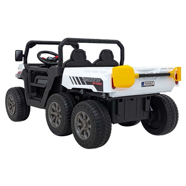 Dvivietis elektromobilis Farmer Truck Speed 900, baltas