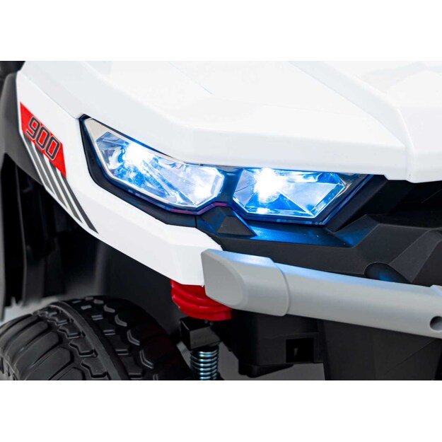 Dvivietis elektromobilis Farmer Truck Speed 900, baltas