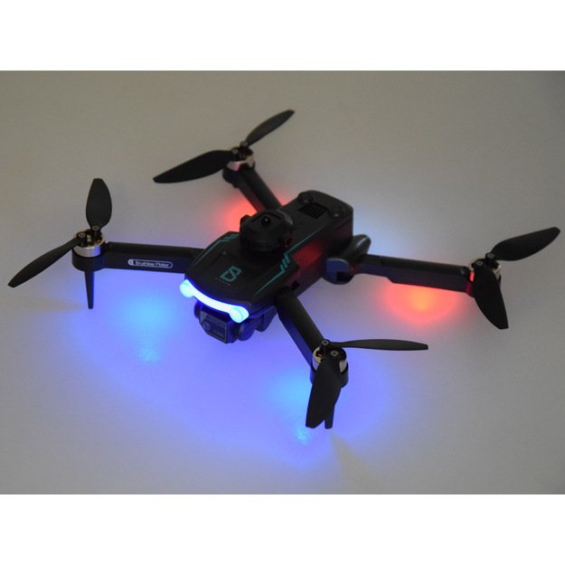 Nuotoliniu būdu valdomas dronas su kamera ir dėklu, juodas 41