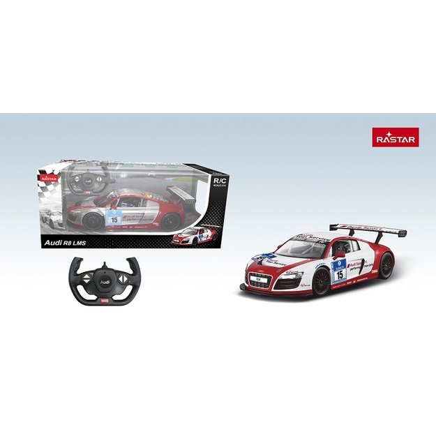 Nuotoliniu būdu valdomas AUDI R8 LMS Performance  automobilis, RASTAR