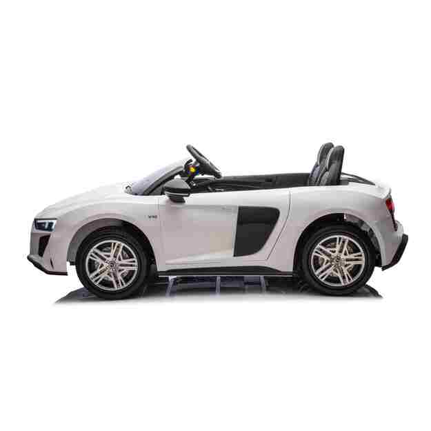 Dvivietis elektromobilis vaikams Audi Spyder R8 LIFT STRONG, baltas