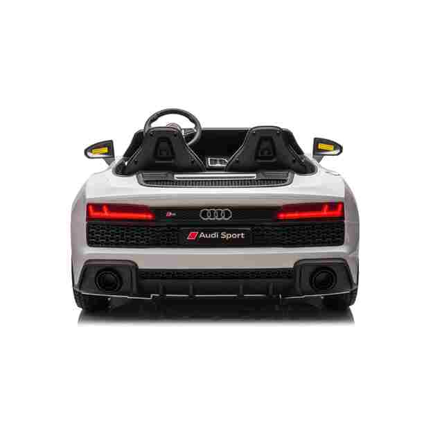 Dvivietis elektromobilis vaikams Audi Spyder R8 LIFT STRONG, baltas