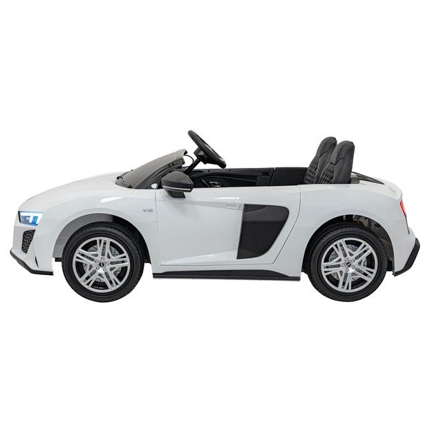 Dvivietis elektromobilis vaikams Audi Spyder R8 LIFT STRONG, baltas