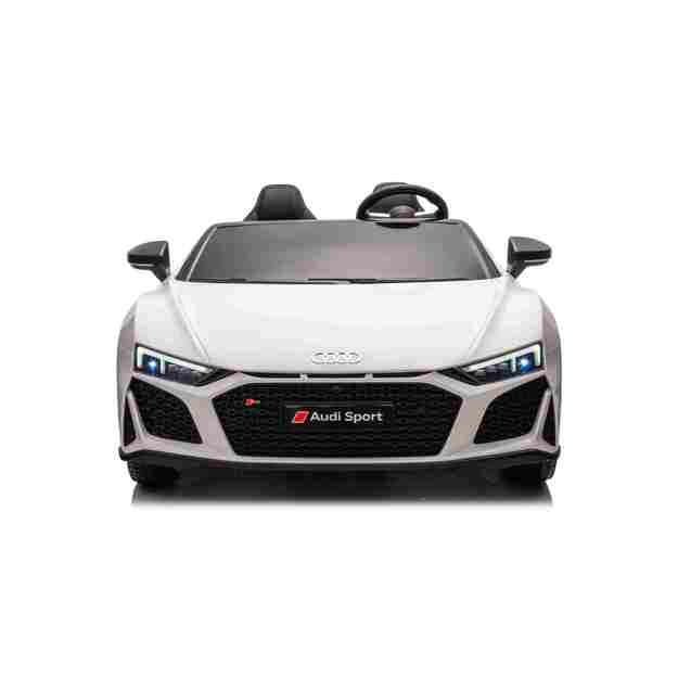 Dvivietis elektromobilis vaikams Audi Spyder R8 LIFT STRONG, baltas