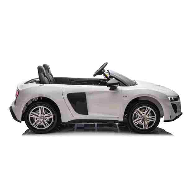 Dvivietis elektromobilis vaikams Audi Spyder R8 LIFT STRONG, baltas