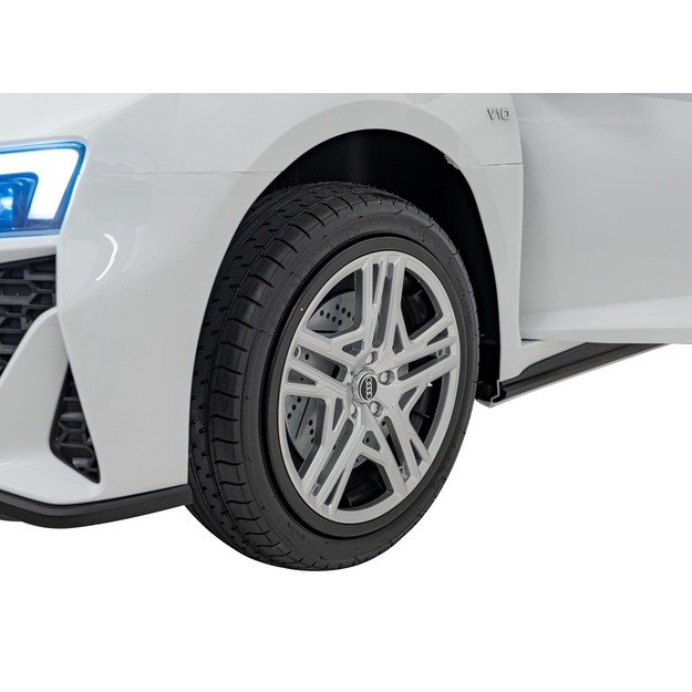 Dvivietis elektromobilis vaikams Audi Spyder R8 LIFT STRONG, baltas