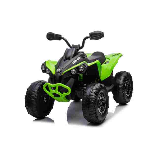 Vienvietis elektrinis keturratis vaikams Maverick ATV, žalias