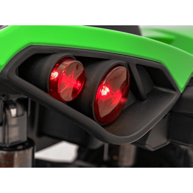 Vienvietis elektrinis keturratis vaikams Maverick ATV, žalias