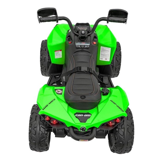 Vienvietis elektrinis keturratis vaikams Maverick ATV, žalias