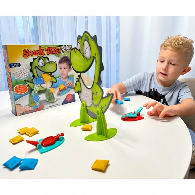 Arkadinis žaidimas vaikams „Alkanas dinozauras“, WOOPIE