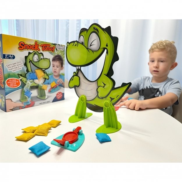Arkadinis žaidimas vaikams „Alkanas dinozauras“, WOOPIE