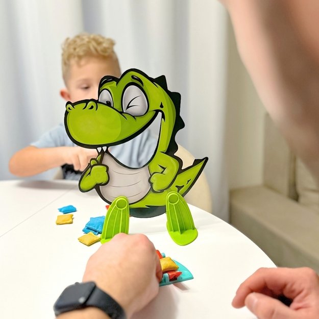 Arkadinis žaidimas vaikams „Alkanas dinozauras“, WOOPIE