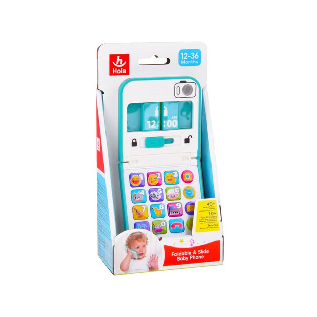 Interaktyvus sulankstomas išmanusis telefonas vaikui 1