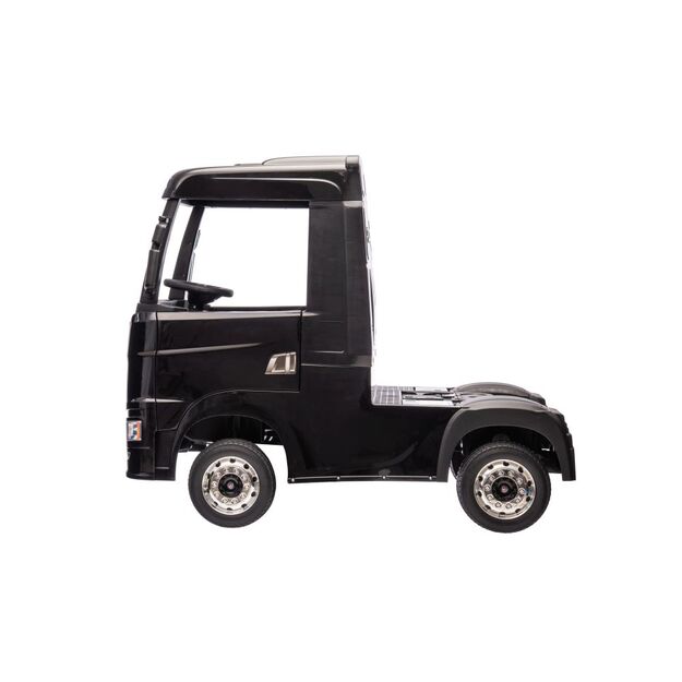 Vienvietis elektrinis sunkvežimis vaikams Scania 500R HL698 Black 4x4, juodas