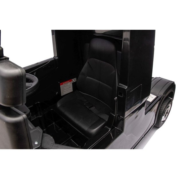 Vienvietis elektrinis sunkvežimis vaikams Scania 500R HL698 Black 4x4, juodas