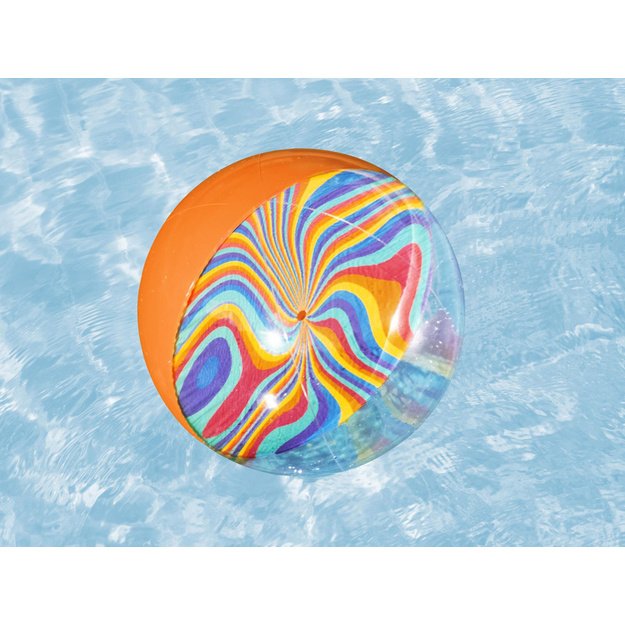 Pripučiamas paplūdimio kamuolys TWIST 46cm,  Bestway 31042