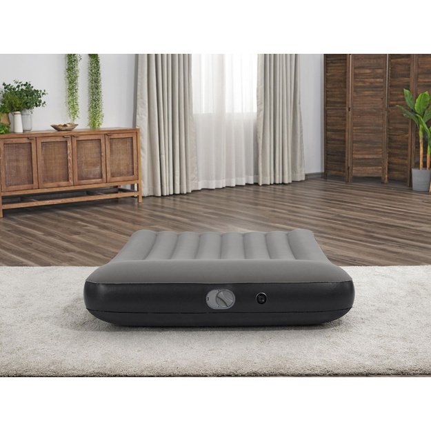 Pripučiamas dvivietis čiužinys „Tritech“ su įmontuotu USB siurbliu 191x137 cm , Bestway
