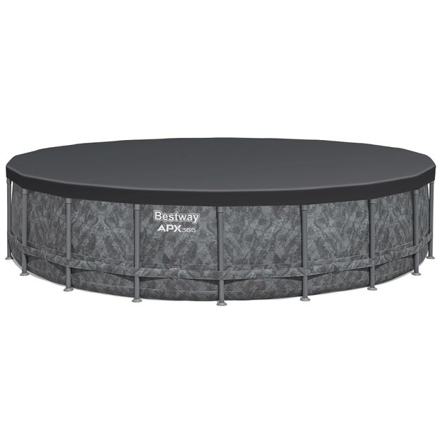 Karkasinis sodo baseinas 610x132cm su priedais „Bestway APX365 Rack Pool“ 