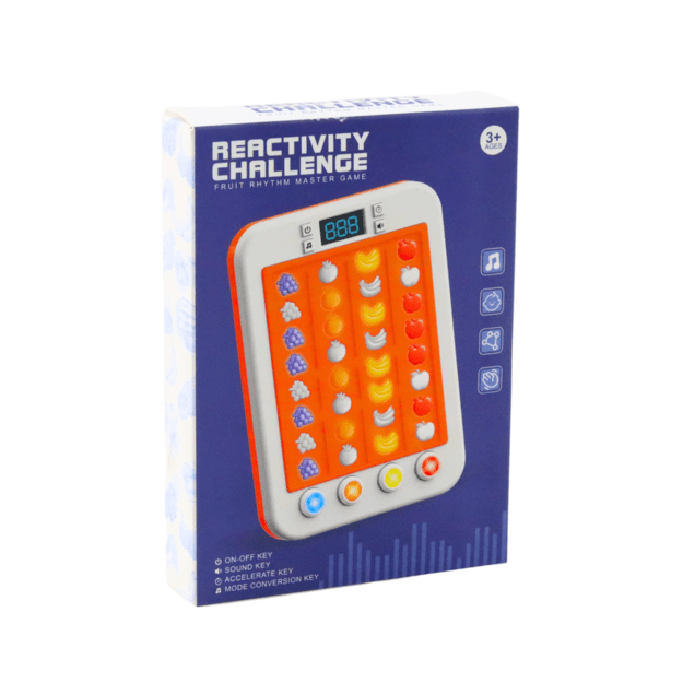 Interaktyvus elektroninis ritminis žaidimas vaikams, rožinis