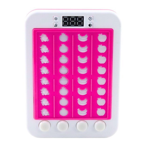 Interaktyvus elektroninis ritminis žaidimas vaikams, rožinis