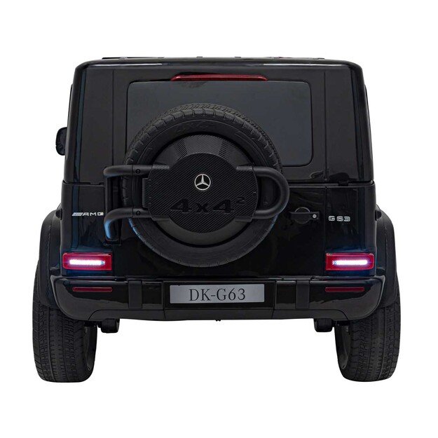 Dvivietis elektrinis džipas vaikams Mercedes Benz G63 AMG XXL STRONG, juodas