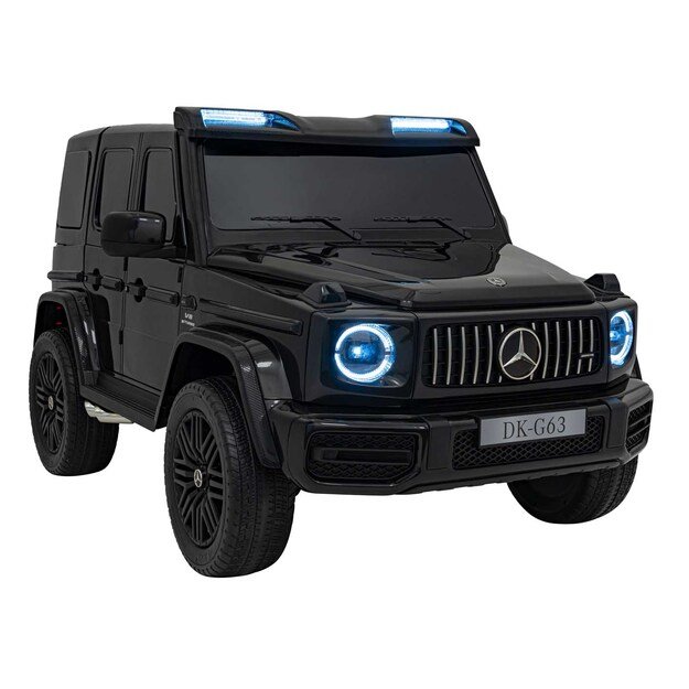 Dvivietis elektrinis džipas vaikams Mercedes Benz G63 AMG XXL STRONG, juodas