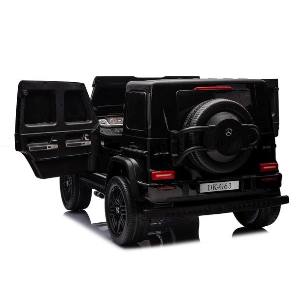 Dvivietis elektrinis džipas vaikams Mercedes Benz G63 AMG XXL STRONG, juodas