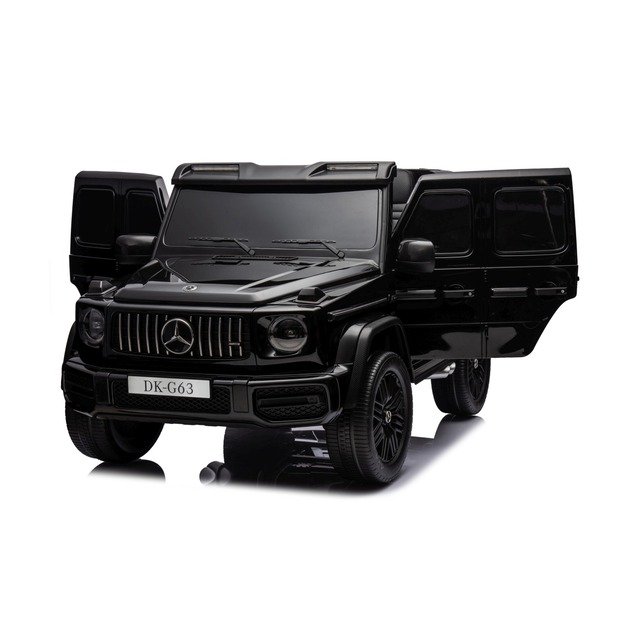 Dvivietis elektrinis džipas vaikams Mercedes Benz G63 AMG XXL STRONG, juodas
