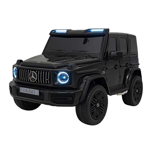 Dvivietis elektrinis džipas vaikams Mercedes Benz G63 AMG XXL STRONG, juodas