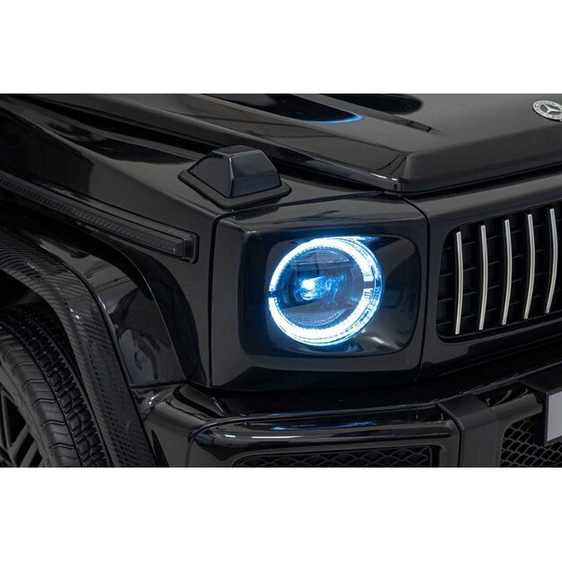 Dvivietis elektrinis džipas vaikams Mercedes Benz G63 AMG XXL STRONG, juodas