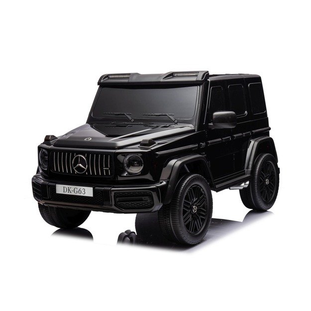 Dvivietis elektrinis džipas vaikams Mercedes Benz G63 AMG XXL STRONG, juodas