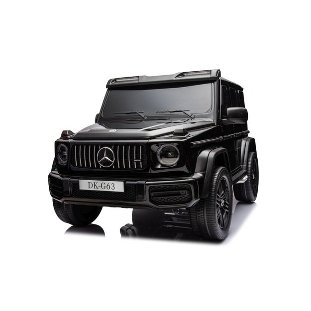 Dvivietis elektrinis džipas vaikams Mercedes Benz G63 AMG XXL STRONG, juodas