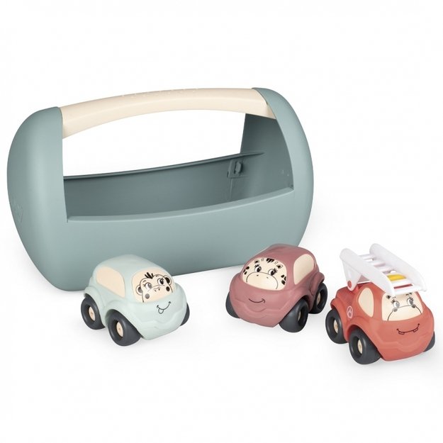 Krepšys su automobiliais, Smoby
