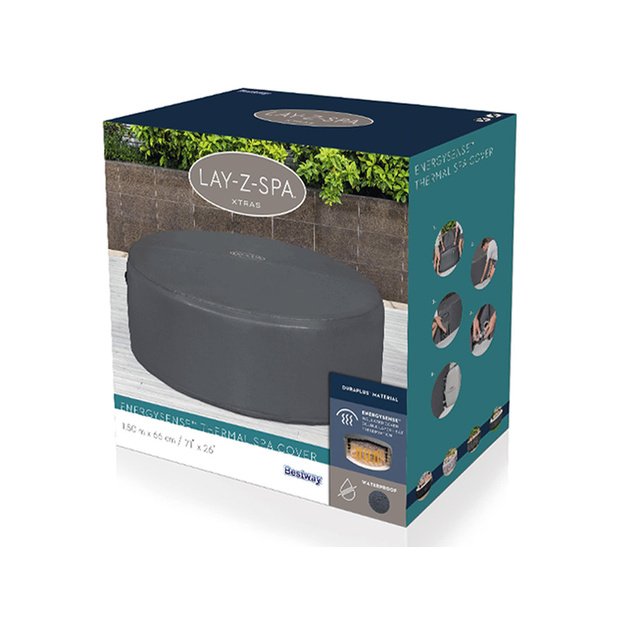 Termo užvalkalas sūkurinei voniai 180x66cm, Bestway 60317