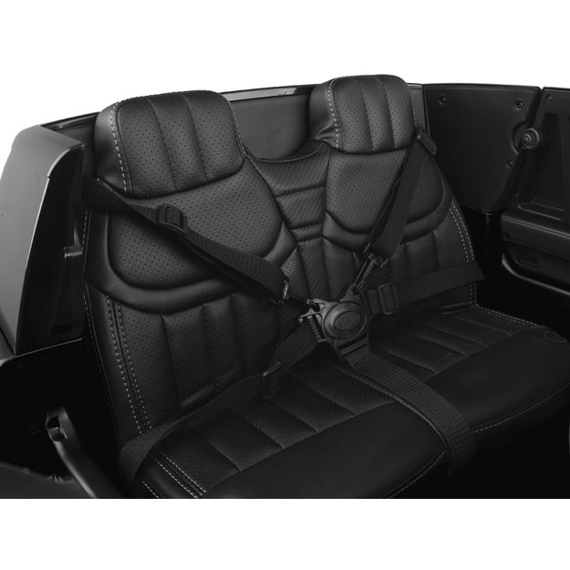 Vienvietis elektrinis džipas vaikams RANGE ROVER 4x4, juodas