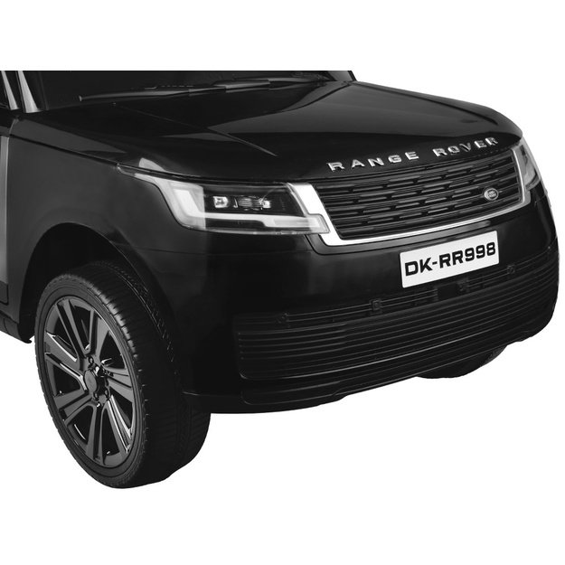 Vienvietis elektrinis džipas vaikams RANGE ROVER 4x4, juodas