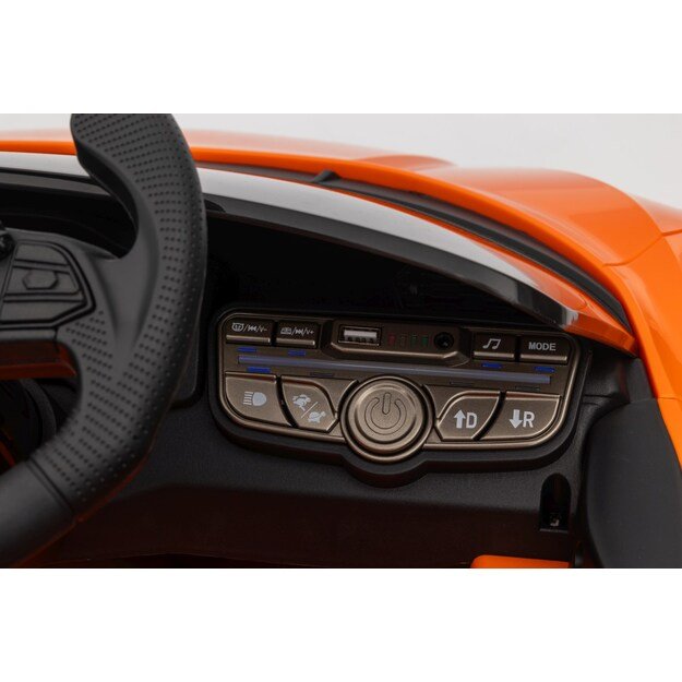 Vienvietis elektromobilis vaikams Lamborghini Revuelto, oranžinis