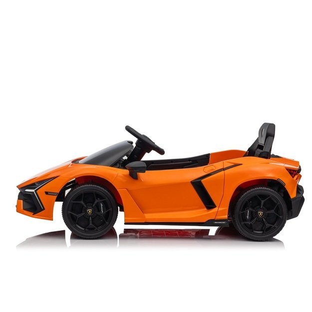 Vienvietis elektromobilis vaikams Lamborghini Revuelto, oranžinis