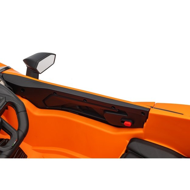 Vienvietis elektromobilis vaikams Lamborghini Revuelto, oranžinis