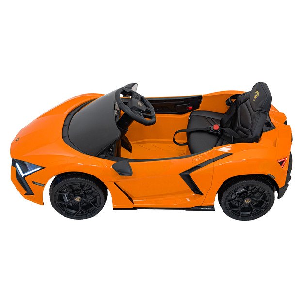 Vienvietis elektromobilis vaikams Lamborghini Revuelto, oranžinis