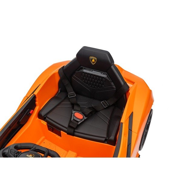 Vienvietis elektromobilis vaikams Lamborghini Revuelto, oranžinis